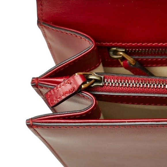 Authentic Gucci GG Marmont Chain Shoulder Bag - Picture 12 of 15